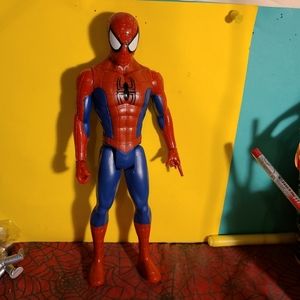 133326 Spider-Man Action Figure Marvel Hasbro 2017 12"  inches tall. Jocky#2 in
